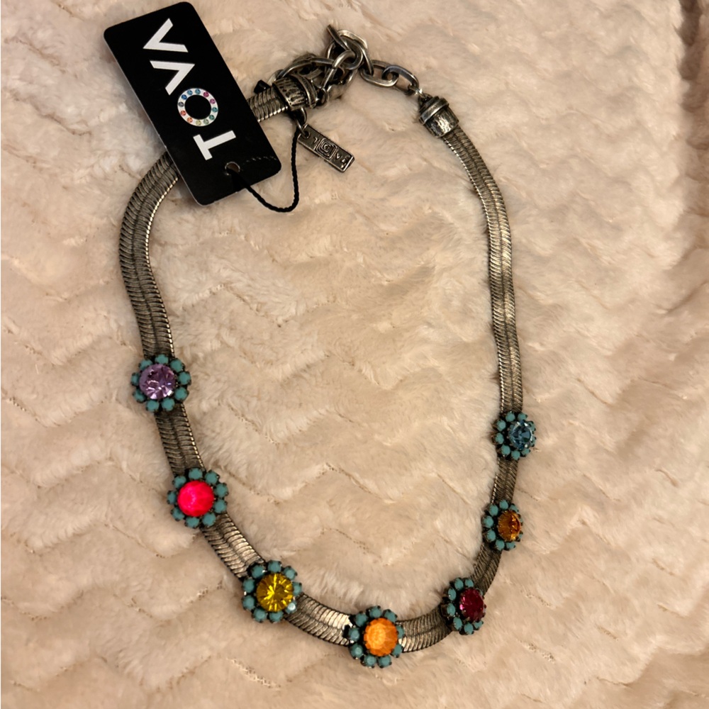 TOVA Candy Krush & Turquoise Gemstone Necklace